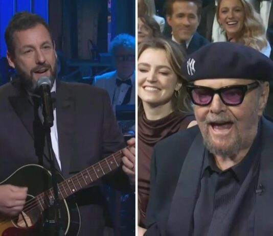 adam sandler, jack nicholson, snl