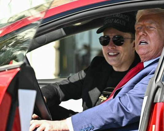 Trump, tesla, musk