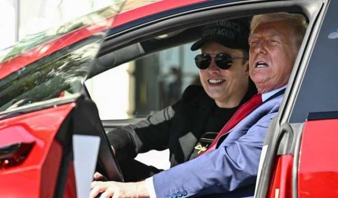 Trump, tesla, musk