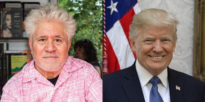 Pedro Almodóvar, trump