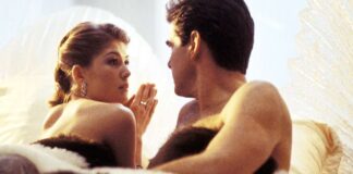 Rosamund Pike, pierce brosnan