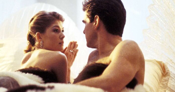 Rosamund Pike, pierce brosnan