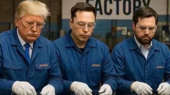 trump, musk meme