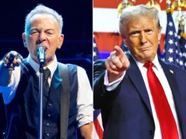 Bruce Springsteen, donald Trump
