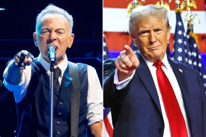 Bruce Springsteen, donald Trump