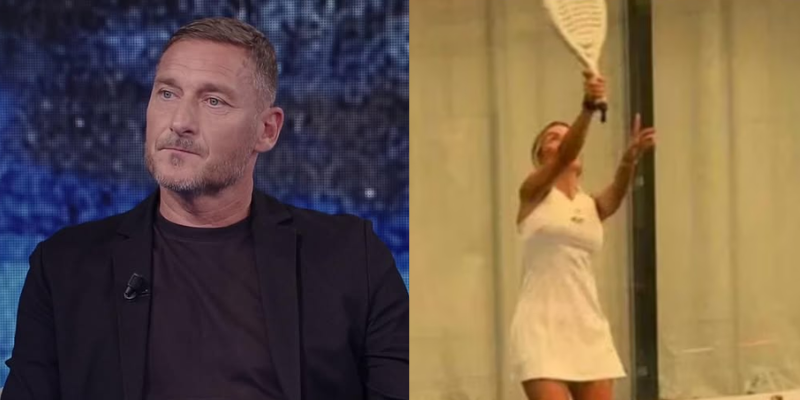 Totti scatena la polemica per una frase su Noemi Bocchi