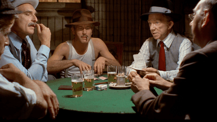 la stangata, tavolo verde, poker