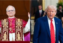 papa leone xiv. trump