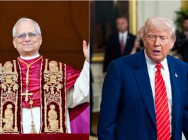 papa leone xiv. trump