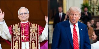 papa leone xiv. trump