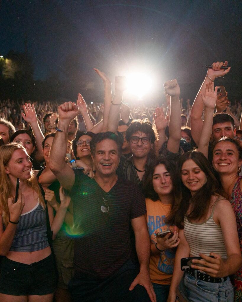 Mark Ruffalo al Cinema in Piazza.Ph. Fondazione Piccolo America / Cinema Troisi