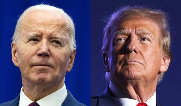 trump, biden