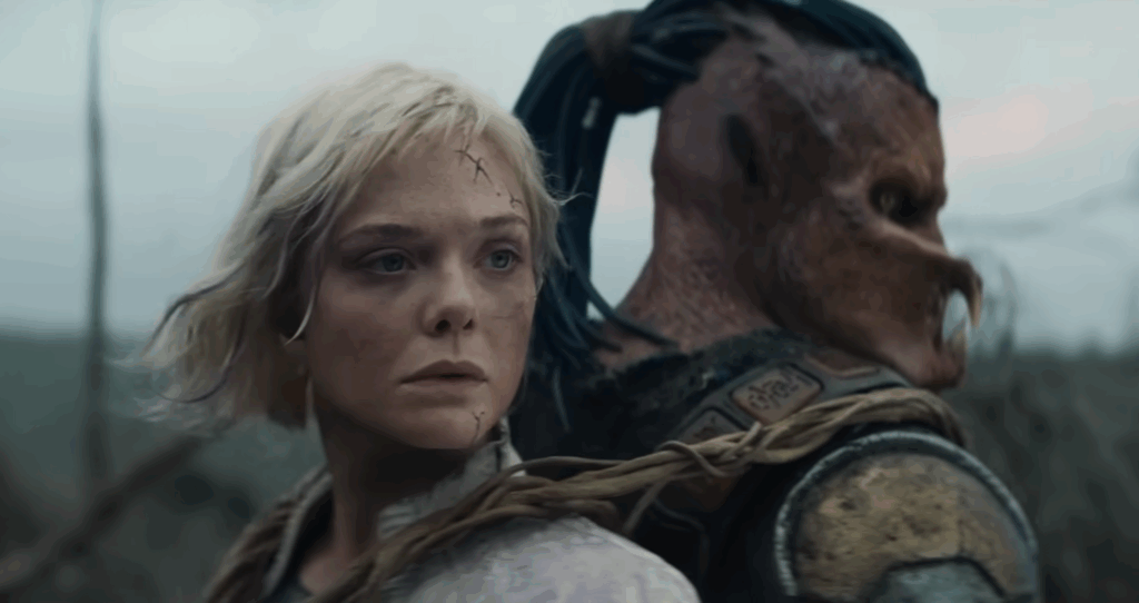 Predator: Badlands, Elle Fanning, Dek