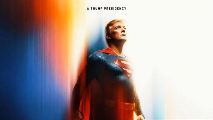 trump superman