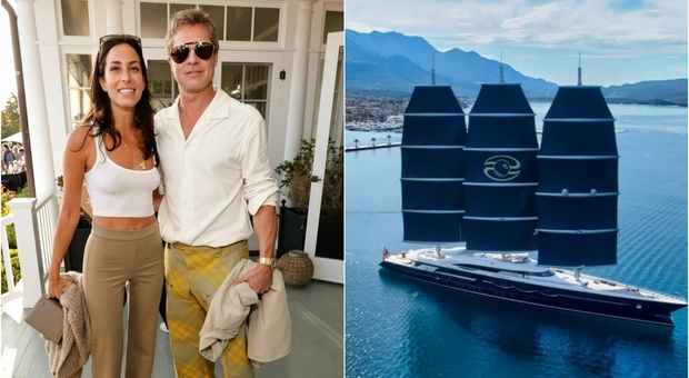 Brad Pitt in vacanza a Ponza? Avvistato lo Yacht Black Pearl