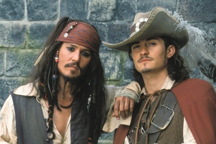 orlando bloom, johnny depp