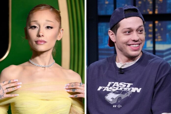 pete davidson, ariana grande