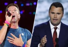 coldplay, charlie kirk
