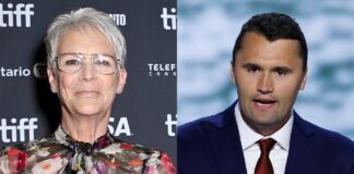 jamie lee curtis, charlie kirk