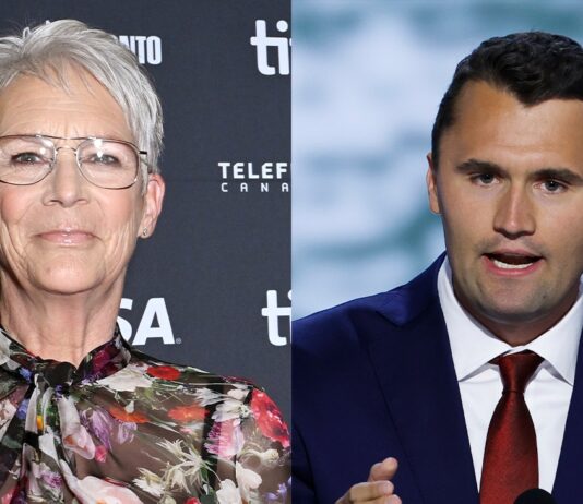 jamie lee curtis, charlie kirk