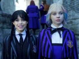 mercoledì, Jenna Ortega ed Emma Myers