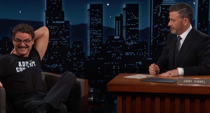 pedro pascal, jimmy kimmel