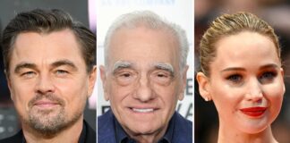 scorsese, dicaprio, jennifer lawrence