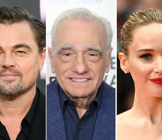 scorsese, dicaprio, jennifer lawrence