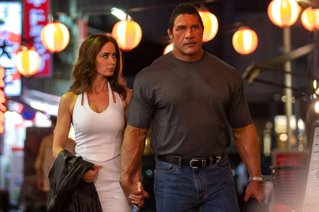 The Smashing Machine, Dwayne Johnson e Emily Blunt