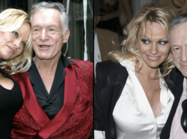 pamela anderson, hugh hefner