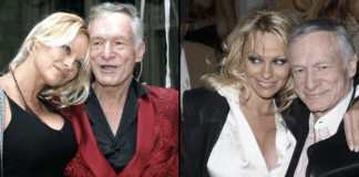 pamela anderson, hugh hefner
