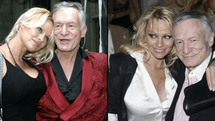 pamela anderson, hugh hefner
