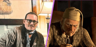 johnny depp, scrooge