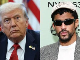 trump, bad bunny
