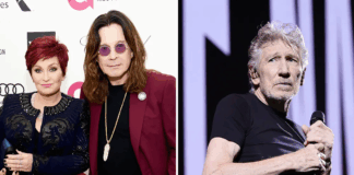 ozzy osbourne, sharon, roger waters