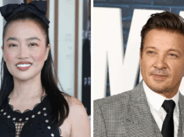 Yi Zhou e Jeremy Renner