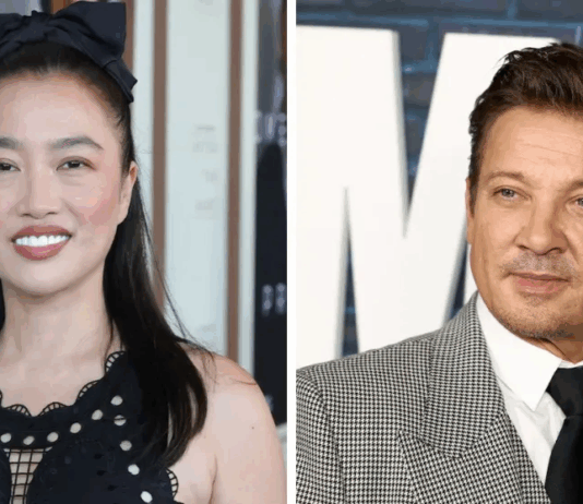 Yi Zhou e Jeremy Renner