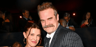 Millie Bobby Brown, david harbour