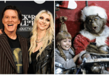 Jim Carrey e Taylor Momsen: reunion 25 anni dopo Il Grinch Jim Carrey e Taylor Momsen